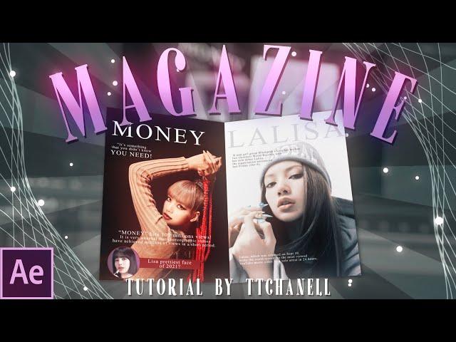 3D MAGAZINE/BOOK TUTORIAL - after effects | ttchanell