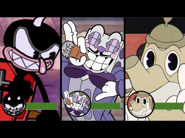 All Cuphead Fan Made Bosses With Health Bar