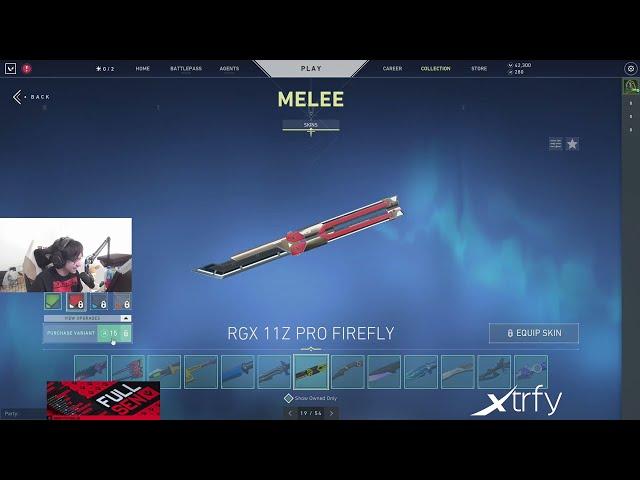 TenZ React to New RGX 11Z PRO FIREFLY Melee