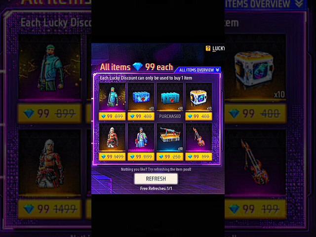 Lucky wheel Discount  free fire new event today #shortsfeed #sachinytff #freefire