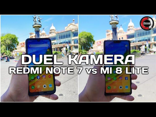 Redmi Note 7 vs Xiaomi Mi 8 Lite Perbandingan Kamera