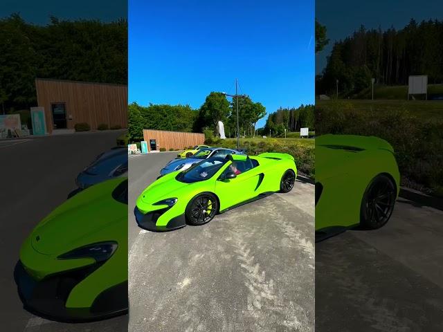 McLaren 675LT Spider in Napier Green x Walk-Around.