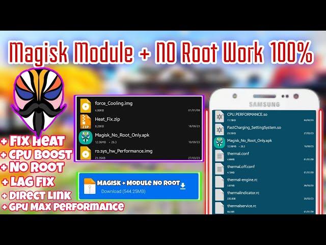 Boost Your Phone's Performance with the Best Magisk Module- No Root Required !