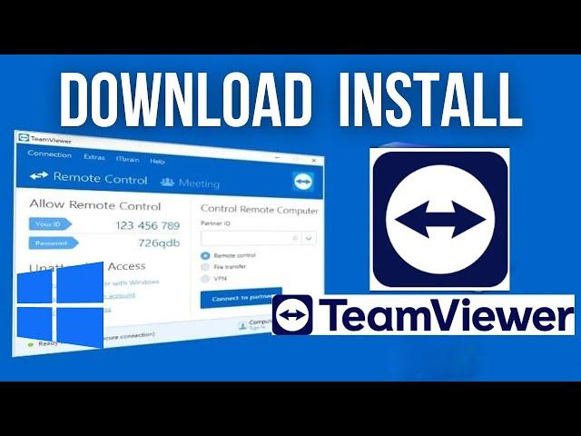 How to Download TeamViewer in Windows 11 /10 (2024) | Download TeamViewer in Laptop PC