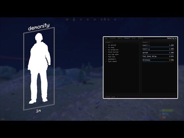 Cheating in Rust ft. demonity.cc