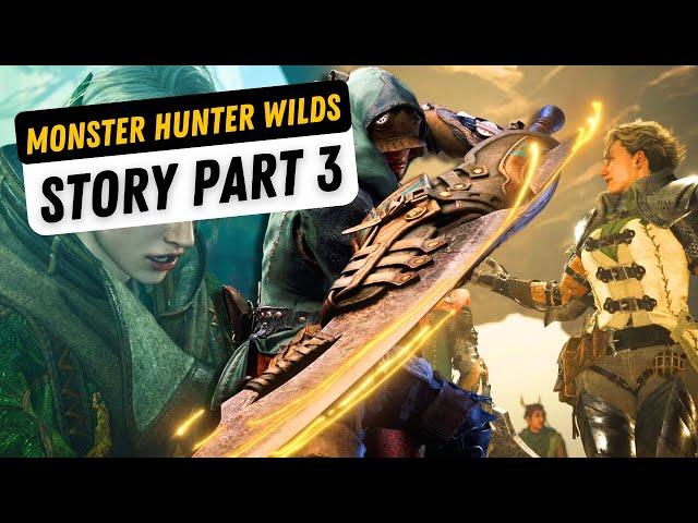 Monster Hunter Wilds Story & Gameplay All Cutscenes Part 3