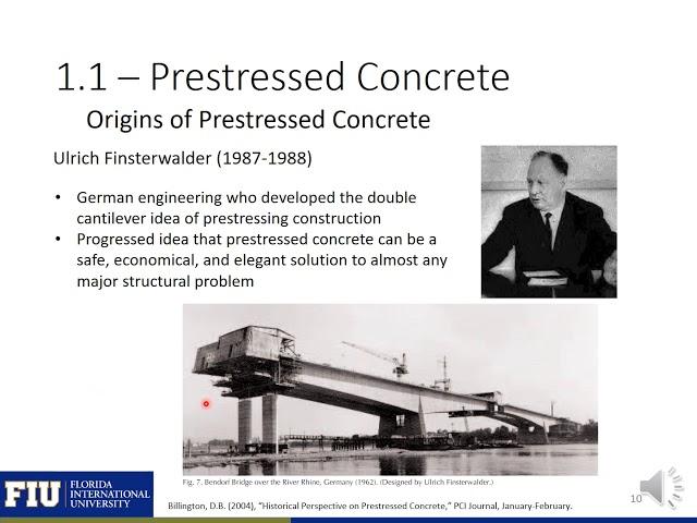 Prestressed Concrete Design - 1 - Introduction