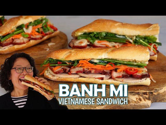 The Best Vietnamese Sandwich - Banh Mi - Easy version, super tasty and cheap