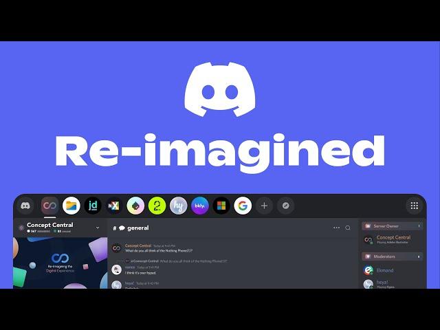 Discord Re-imagined (Concept)