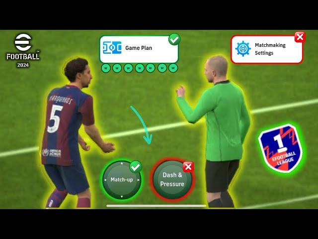 7 Tips Only PRO PLAYERS Use To Win EVERY ONLINE MATCHES  | eFootball 2024