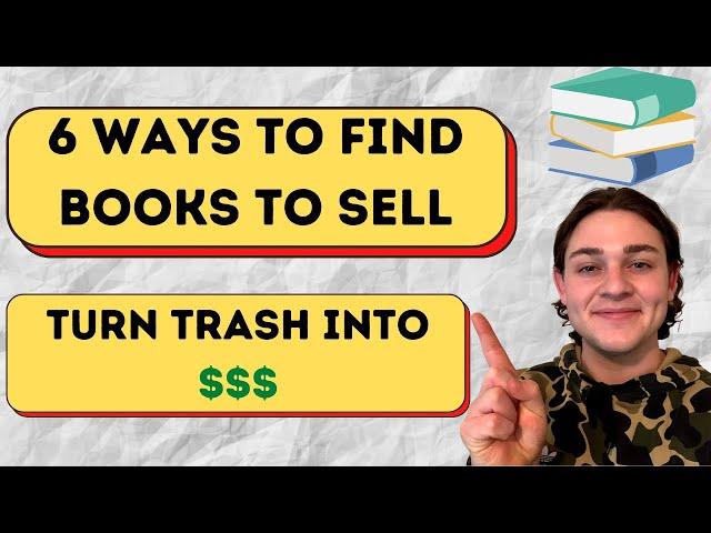 Where to Source Books to Sell on Amazon FBA | Selling Books on Amazon for Beginners