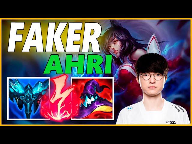 FAKER AHRI MID GAMEPLAYSEASON 12 LEAGUE OF LEGENDS