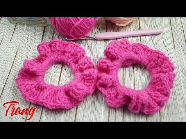 Móc Dây Buộc Tóc | Crochet Scrunchies - Trang Handmade