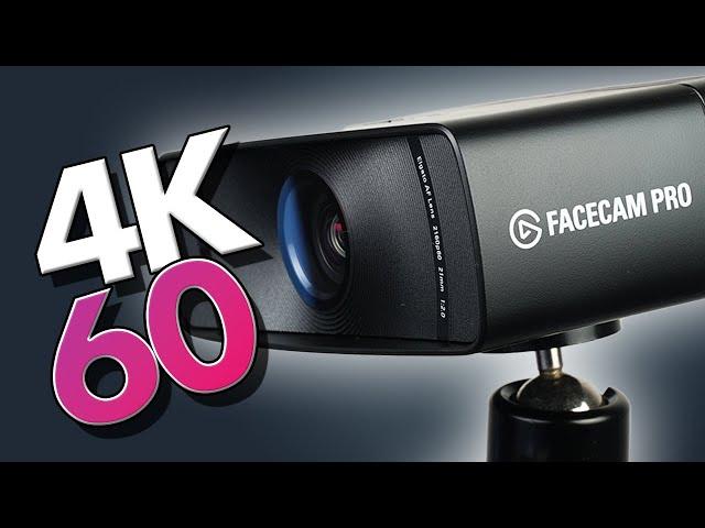  ELGATO FACECAM PRO REVIEW | 4K 60FPS | ALMOST THE BEST WEBCAM...