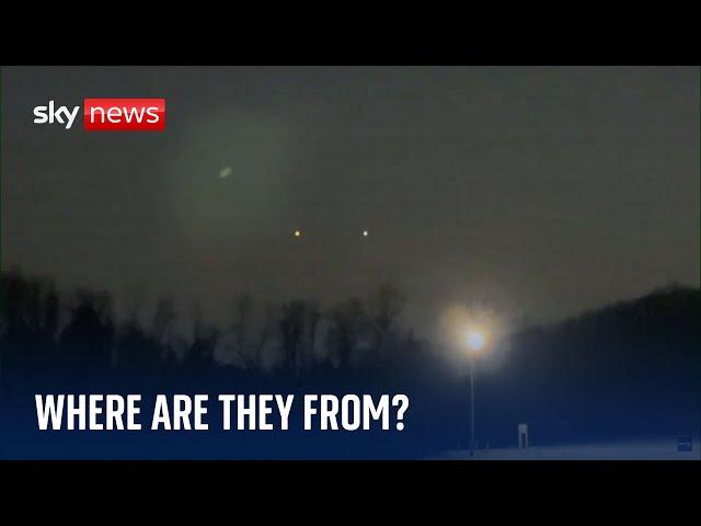 What are the mystery drones which have been spotted flying over New Jersey?