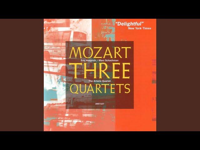 Clarinet Quartet in B-Flat Major, after K. 317d: I. Allegro Moderato