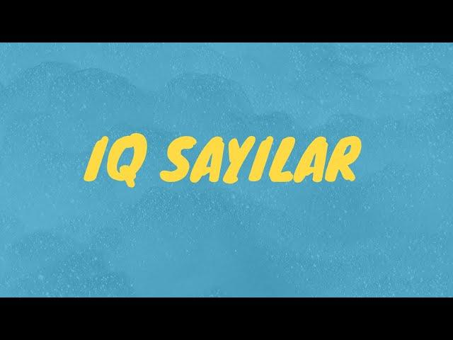 IQ  SAYI DİZİLERİ