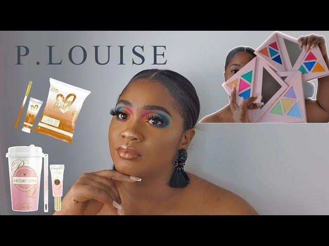 P.LOUISE DISHIN' THE DIRT MEAL DEAL COLLECTION  || UNBOXING | REVIEW | DEMO ON DARK SKIN