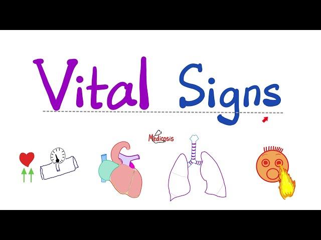 Vital Signs - Pulse, Blood Pressure, Respiratory Rate, Temperature - Patient assessment - EMS, EMT