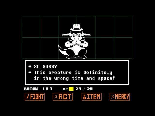 Undertale - Neutral/Pacifist So Sorry!
