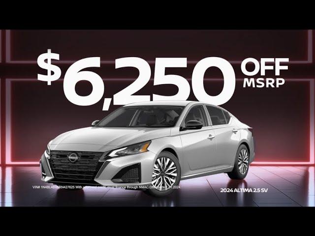 Breaking News - $6,250 Off on Brand new Altima’s