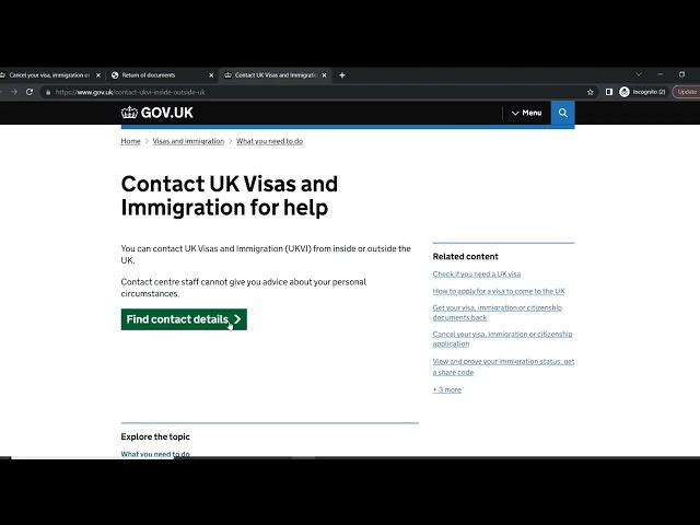 How To Cancel Your UK Visa Application And Get Refund - Full Information
