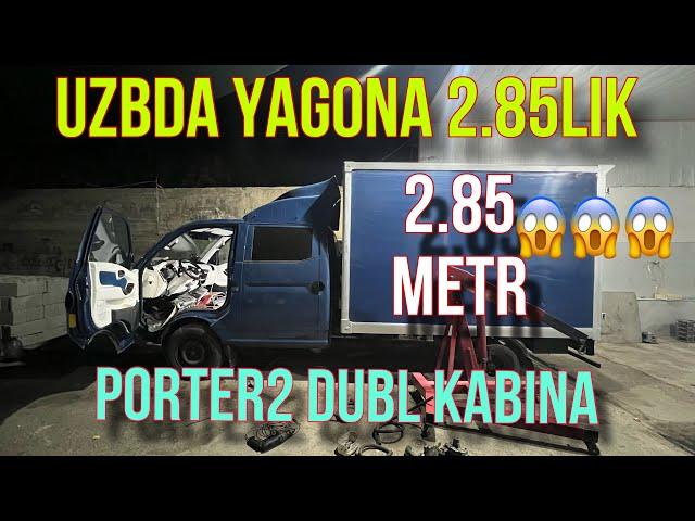 UZBDA YAGONA 2.85LIK PORTER2 DUBL KABINA#hyundaiporter #kiabongo #kiauzbekistan #hyundaiuzbekistan