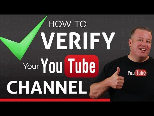 How to Verify Your YouTube Account