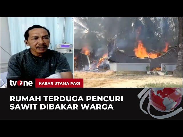 Kesaksian Pemilik Kebun Sawit Saat Pergoki Aksi Pelaku Pencurian | Kabar Utama Pagi tvOne