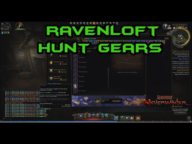 Neverwinter | (Preview) - HUNTS gears | Ravenloft | MOD 14 | PC PS4 XBOX
