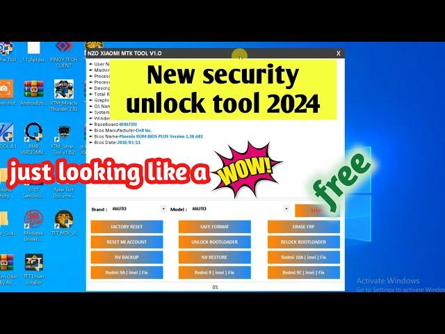 New unlock tool 2024 | oppo, vivo, xiaomi, samsung, huwavi free unlock tool | new security