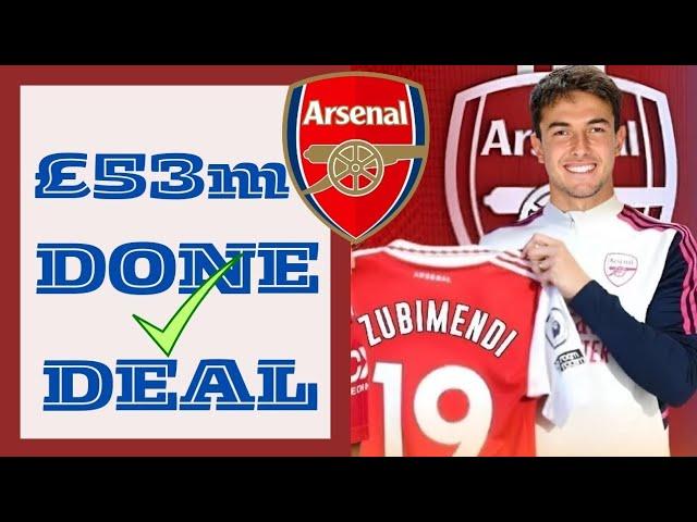 OFFICIAL FINALLY ANNOUNCED! Martin Zubimendi TO ARSENAL ️ | SHIRT NO. 16 CONFIRMED TODAY!