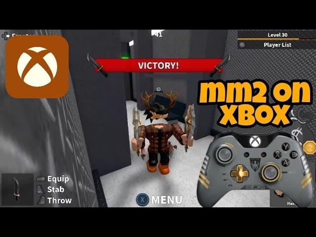 Playing MM2 on Xbox