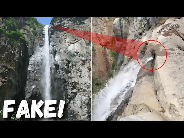 China’s MOST Famous Waterfall Is Fake!