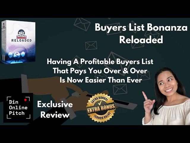 Buyers list bonanza reloaded Honest Review with FREE Bonuses Included #buyerslistbonanzareloaded