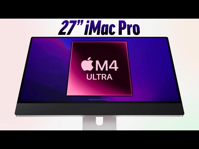 M4 Series iMac Pro Leaks - Everything you NEED to Know!