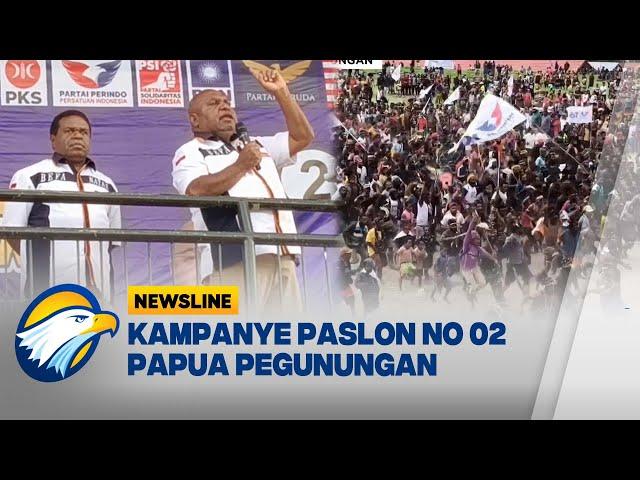 Kampanye Paslon No 02 Befa-Natan di Tolikara Papua Pegunungan - [Newsline]