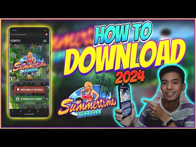 How to DOWNLOAD Summertime Saga 2024 NEW VERSION in MOBILE!