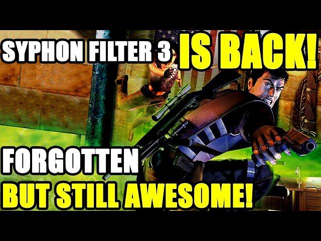 Syphon Filter 3 is CONFIRMED BACK! (The Forgotten, Overlooked, and Last PS1 Entry!)