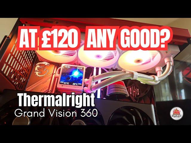 Thermalright Grand Vision 360mm ARGB White Aio Review - Is It Grand?