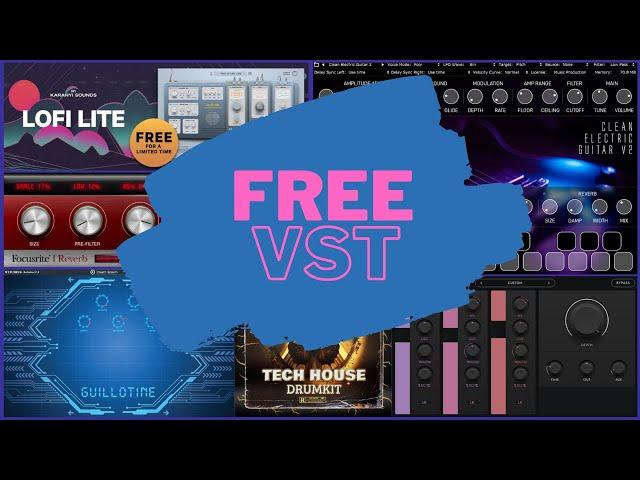 FREE VST Plugins for April 2023Focusrite Midnight and Scarlett are now FREE (Legacy)