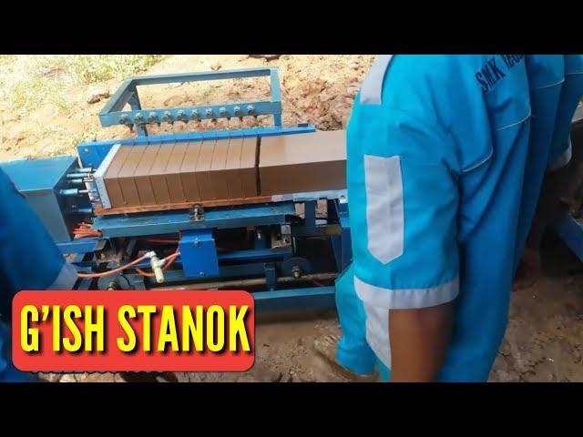 GISH ISHLAB CHIQARISH STANOKLARI KATTA DAROMAD Brick Machine Production Line n1