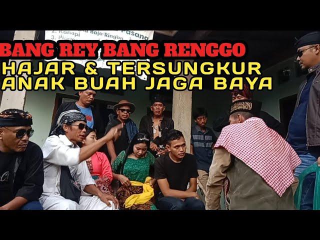 BANG RENGGO DAN TIM DI USTUS BANG REY LAMPUNG DATANGI RUMAH JAKA BAYA