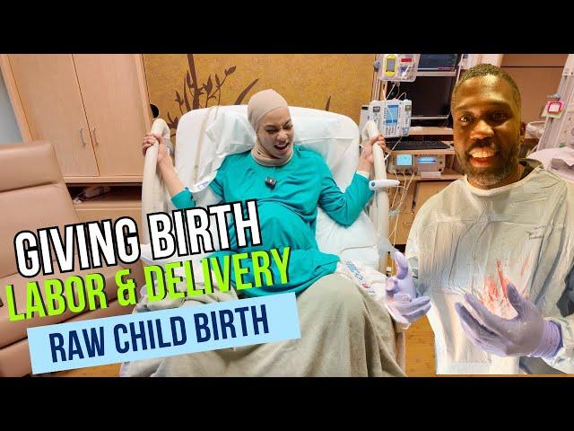 Bilal and Shaeeda Labor and Delivery Vlog | Birth Vlog | Baby Birth | Labor and Delivery Uncut