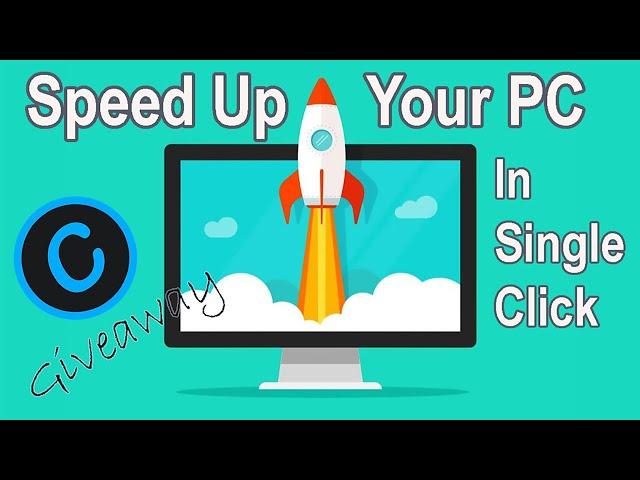 Speed up your pc just in a single click