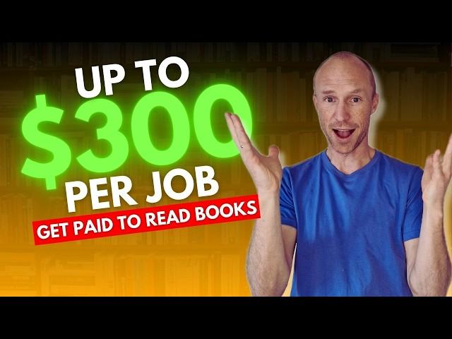 Get Paid to Read Books – Up to $300+ Per Job! (7 REALISTIC Ways)