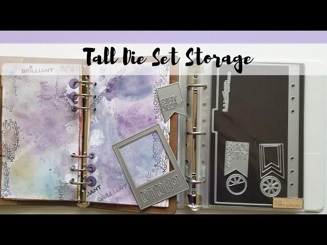 Storage for Tall Dies / Elizabeth Craft Designs Planner Essentials