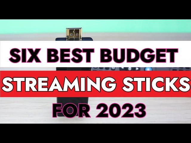 Best Budget Streaming Sticks For 2023 |  Ranked From WORST To BEST