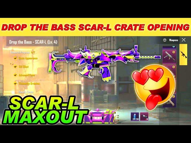 Pubg Lite New Drop The Bass Scar-L Crate Opening | Pubg Lite 40 BC Biggest Glitch! 40 BC Trick 