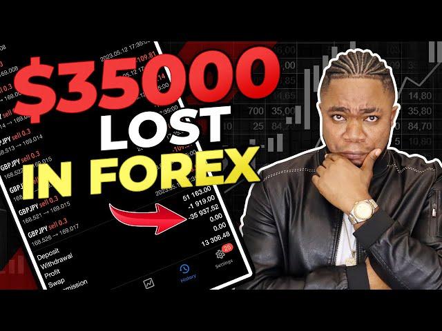 How I handle and Recover From BIG Losses In Forex  |-$35000 Lost